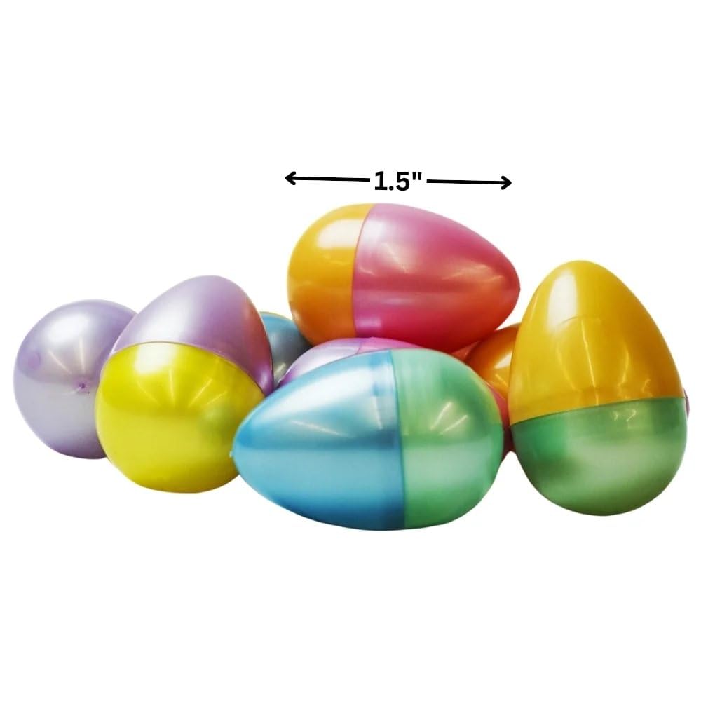 2000 Pieces Candy-Filled Plastic Easter Eggs - Perfect for Egg Hunts