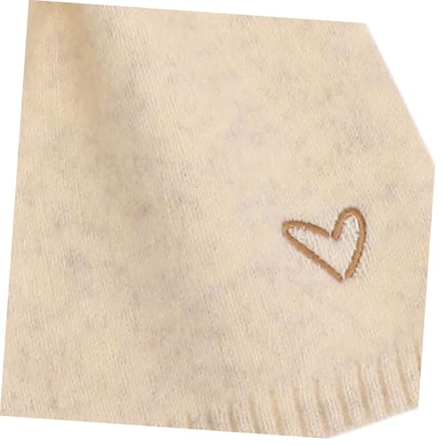 Gorro y bufanda Healeved para niña con bordado de corazón que abraza con suavidad y calor 5