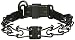 Herm Sprenger Black Stainless Steel 16" Prong Collar, One Size