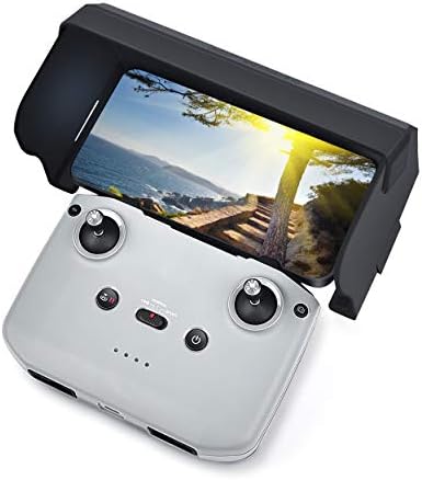 STARTRC Sun Hood Sunshade for DJI Mini 2 SE/Mini 3/Mini 3 Pro/Mini 2/Mavic Air 2/DJI Air 2S/Mavic 3 Classic Controller Accessories for 4.4-7.1inch Smartphone Screen