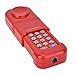 Phone Line Tester,ASAHTA Phone Line Cable Tester Fiber Optical Tool DTMF Caller ID Auto Detection Search Machine,Phone Cable Tester with Ringer ON/Off Function,Redial/Hang Up Function.(Red)