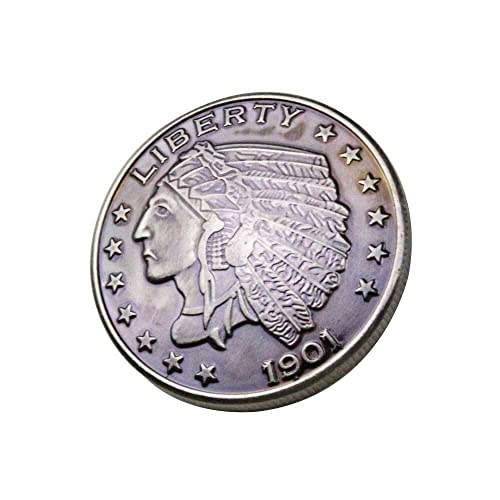 Aeromach CI-1045D Antique Nickel Indian Head Power Button Cover Made in USA