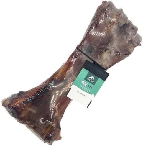 Beef Shin Bone for Large Dogs – Long Lasting Natural Big Dog Bone...