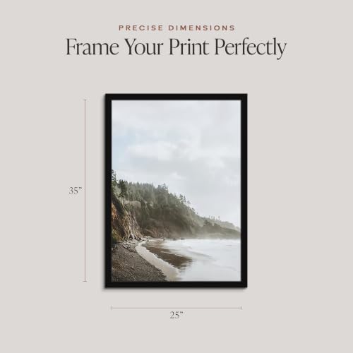 Image of Americanflat 25x35 Poster Frame - Engineered Wood - Black