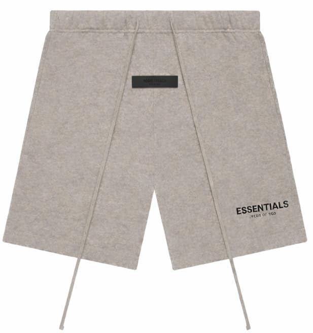 Essentials Athletic Shorts Adult Men Oversized Fit Choose one Size Down (US Alpha XX-Small Regular Regular Dark Oatmeal)