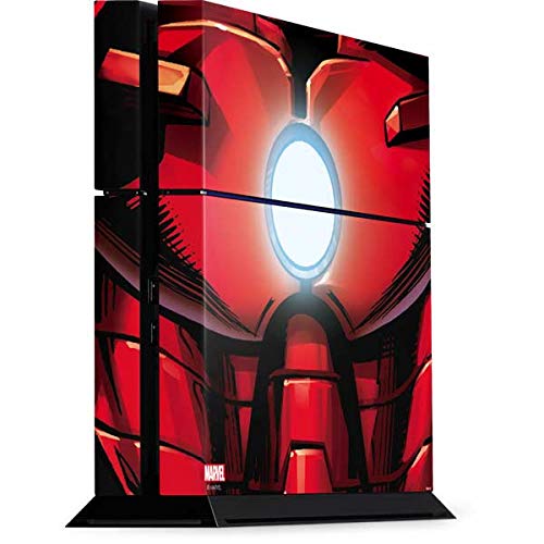 Skinit Decal Gaming Skin for PS4 Console - Officially Licensed Marvel/Disney Ironman Power Up Design