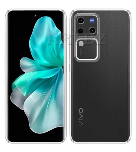 Image of Soft Silicone TPU Back Cover Compatible with Vivo V30 Pro