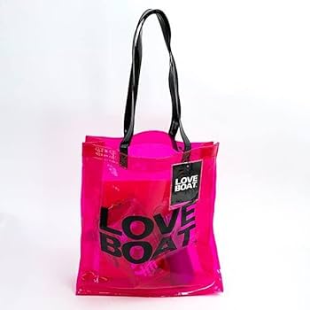 Amazon.co.jp: LOVE BOAT クリアトートバッグ ビニールバッグ
