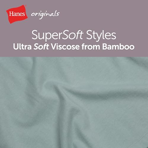 image for Hanes Women's Originals 2 Piece Lounge Set, Comfywear Supersoft Boxy T