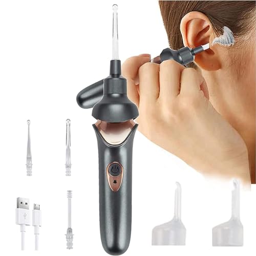電動耳掃除機子供用耳スクープ安全無痛耳掃除装置 耳垢掃除用具セット 子供 大人 高齢者 耳垢を掘る 耳垢 耳掃除 耳掻き