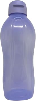 Tupperware to Go Eco Easy 2 Litre Water Bottle with Clip Closure Flip Top 2000 ml Lilac Blue