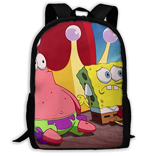 Beating Heart Mochila Escolar  Patrick Star Personalizado con Bob Esponja