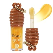 Lip Gloss for Women, Lip Oil for Women, Honey Lip Oil, Lip Plumper Gloss, Lip Tint, Lip Care Products, Lip Exfoliator, Fade Lip Lines Lip Gloss Clear, Hydrating Prevention Dry & Cracked LipGloss #1