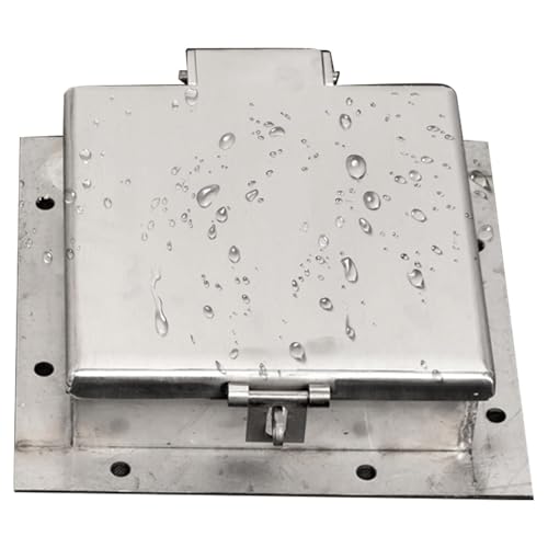 Couvercle Encastré à Boulonner Inox 60 cm pour Regard et Fosse Septique