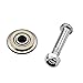YUFUTOL Tile Cutting Wheels 2pcs 22×6×6mm Tungsten Carbide Ceramic Tile Cutter Tools Replacement Scoring Wheel with Ball Bearings for Manual Tile Cutting Machine,with Bolt and Lock Nut