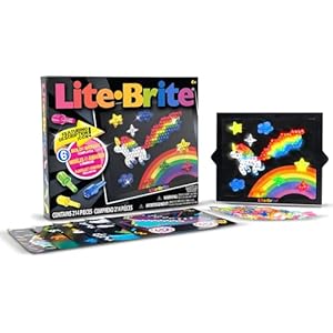 Lite Brite Classic, Favorite Retro Toy – Create Art with Light, STEM, Educational Learning, Holiday, Birthday, Gift, Boys, Kid, Toddler, Girls Age 4+