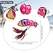predolo with Hook Swimming Jig Accessories Realistic Swimbait Hard Lures for Salmon Catfish Pike Perch Bass, Pink Head