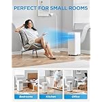 Midea 8,500 BTU ASHRAE (5,000 BTU SACC) Portable Air Conditioner, Smart Control, Cools up to 150 Sq. Ft., with Dehumidifier & Fan mode, Easy- to-use Remote Control & Window Installation Kit Included - Image 3
