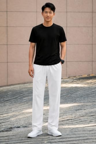 Image of Mack Jonney Men Waffle Knit Cotton Track Pants|Regular Fit |Soft Breathable Lounge Wear|Casual Wear WF-31