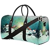 Größe & Langlebig: Die Größe unserer Reisetasche beträgt 44 (L) x 21 (H) x 24 (B) cm, aus wasserdichtem und leichtem Polyestergewebe, langlebig, reißfest und leicht zu reinigen.