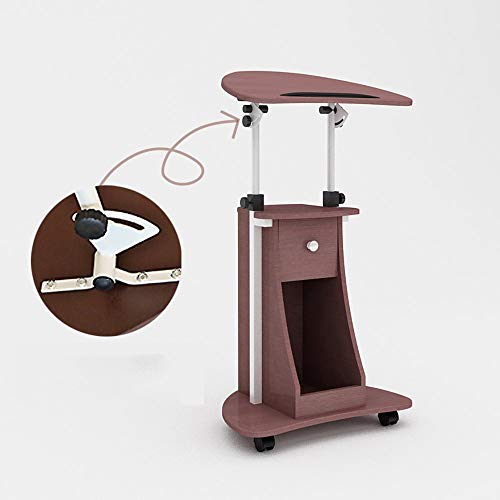 Chariot pour ordinateur portable compact pour libérer de l'espace dans un studio