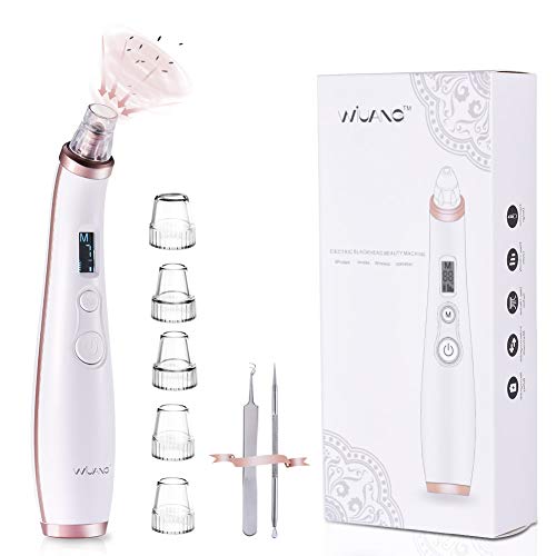 Preisvergleich Produktbild Mitesser sauger porenreinigerMitesserentferner Porenreiniger - 2020 UpgradeUSB Aufladung 3 Einstellbarer Saugkraft Pickelsauger Elektrisch mit 5 Austauschbaren Reinigungsaufsätzen