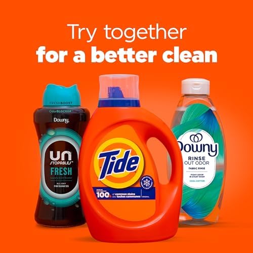 Tide Laundry Detergent Liquid, Original Scent, 25 Loads, Works on 100% of Common Stains, Laundry Soap, Liquid Laundry Detergent, 1.06L — view 13