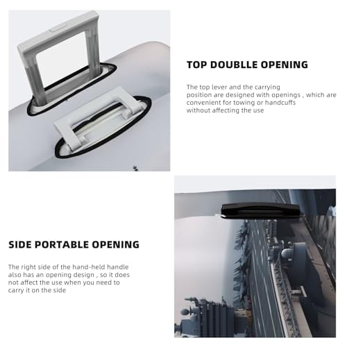 Aircraft Carrier Luggage Suitcase Covers Elastic Washable Travel Luggage Protector Anti Scratch Travel Suitcase Protective Cover For Kid And Adult, Fits 18-32 Inch Luggage4