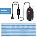hygger Small Aquarium Heater, 100W Submersible Betta Fish Tank Heater with Adjustable Temperature External Controller, Turtle Heater with LED Display for up to 20 Gallon Tanks