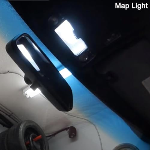 Kit de Bombillas LED Interior Blanco 6000K para BMW E36 miniatura 4