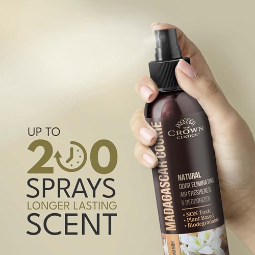 image for The Crown Choice Air Freshener Spray— Vanilla Cinnamon Non-Toxic Nat