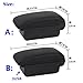 Compatible for Renault Logan 2 Armrest Box Compatible for Dacia Logan 2 dokker Compatible for Renault Sandero 2 Car Armrest Storage Box Interior Accessories(B1 Black white 3USB)