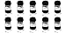 Produktbild Schachenmayr Catania 9801210-00110 Farbe: Schwarz, Handstrickgarne, 100% Baumwolle, 10er Pack