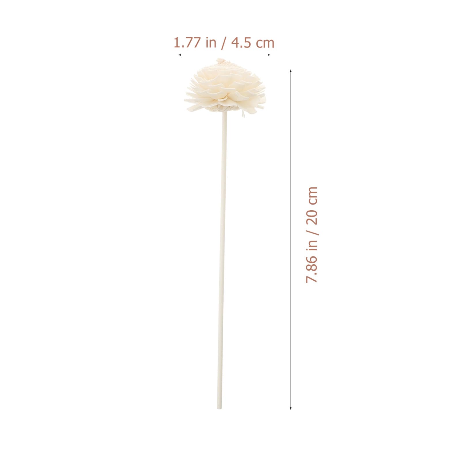 MAGICLULU 5 Boxen Flammenloser Aromatherapie-Stick Tragbare Aromablätter Aroma-Accessoire Bad Diffusor Für Ätherische Öle Ätherische Öle Für Diffuser Für Zuhause Stöcke Und Sepak Takraw Weiß