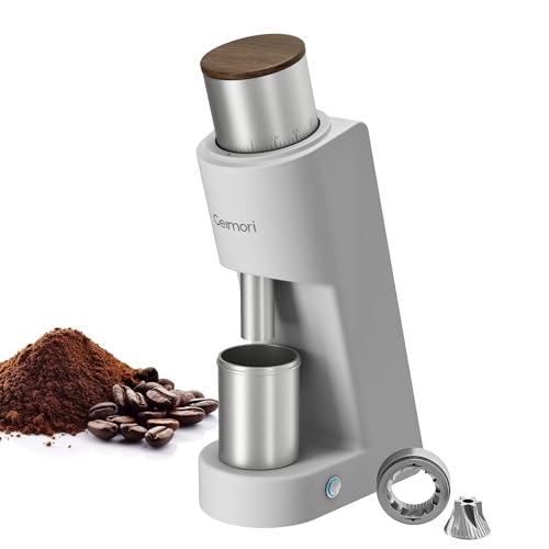 Burr Coffee Grinder,Wirsh Electric Single Dose Coffee Grinder Geimori GU38 with 38mm 6-Core Conical...
