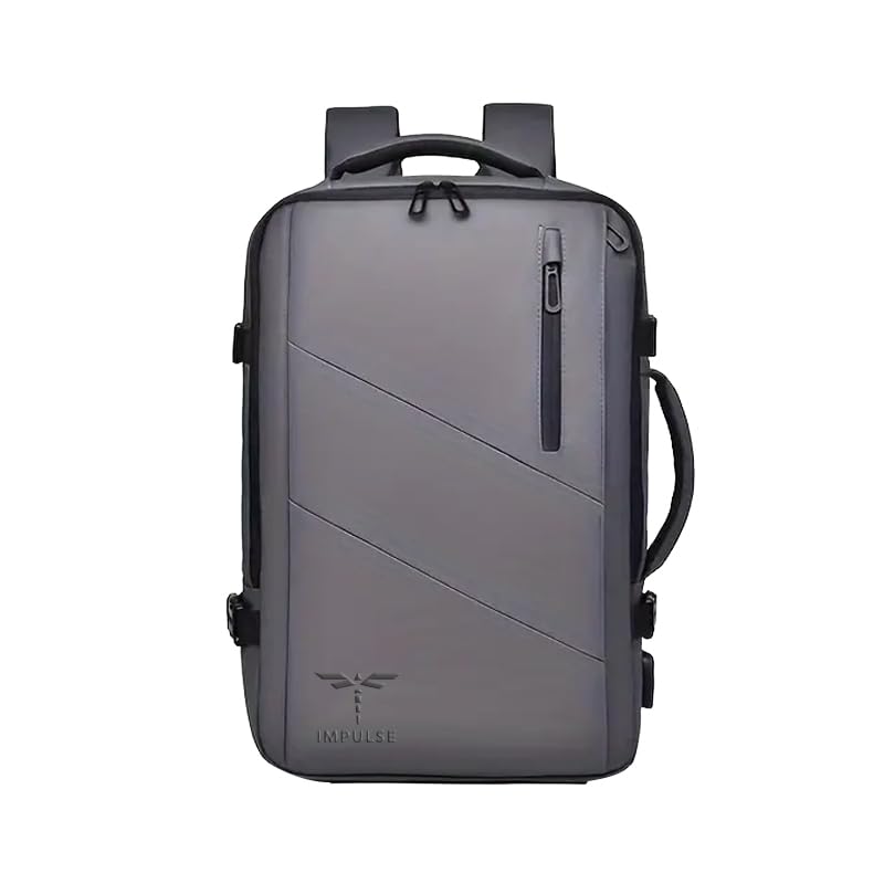 See full amazon price history chart for Impulse 40L UrbanLuxe PU Unisex Water Resistant Travel Laptop Backpack with USB charging Office Bag/School Bag/College Bag/Business Bag Fits Up to 16 Inch Laptop(Grey) Impulse 40L UrbanLuxe PU Unisex Water Resistant Travel Laptop Backpack with USB charging Office Bag/School Bag/College Bag/Business Bag Fits Up to 16 Inch Laptop(Grey) (B0DGQVPQ2F) Amazon Price History, Amazon Price Tracker