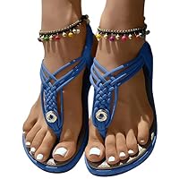 WOXIHUAN Sandali Donna Zeppa Estive Ciabatte Moda Infradito Eleganti Aperte Plateau Spiaggia Ortopediche Infradito Da Spiaggia Ciabatte Antiscivolo Punta Aperta Scarpe 119951058