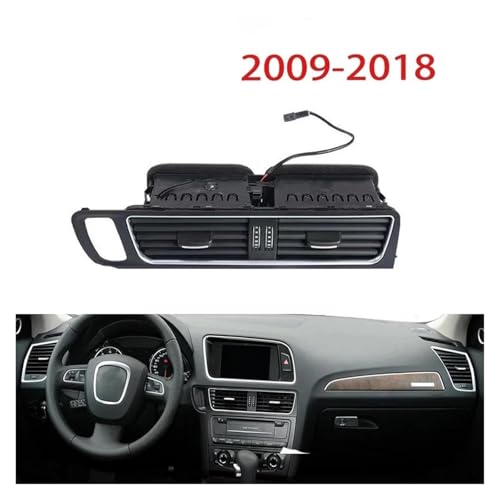 Grille de ventilation centrale de rechange pour Q5 2009-2018, ensemble aérateurs de finition