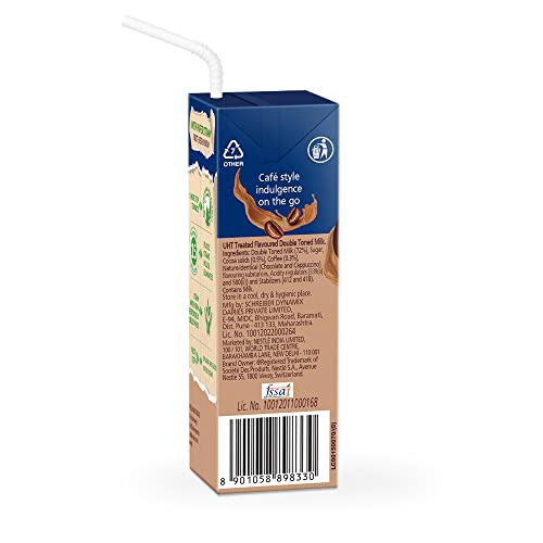 Image of Nescafe Ready to Drink Choco Mocha Cold Coffee, 180 ml (Pack of 2)