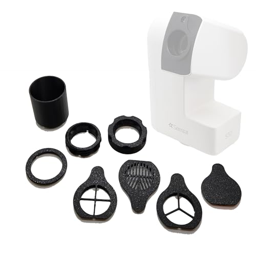 Seestar S30 Dew Shield Premium Accessory Kit, Dew Shield, Dust Cap, Bahtinov Focus mask, Diffraction Spike Masks, Adapter, Best Seestar Accessory Kit (S30PremKitBlack)
