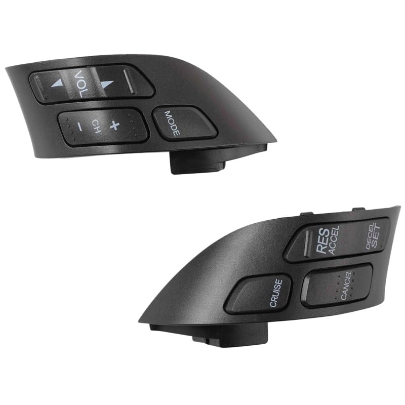 Cruise Control Switch 35880SDAA01 36770SDAA01 Car Steering Wheel Switch Cruise Control for Accord 2003-2004(Left)