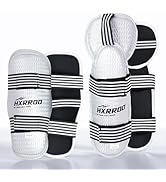 Taekwondo Shin Guards Arm Guard Protector Set for Kickboxing Martial Arts Taekwondo Karate Muay T...
