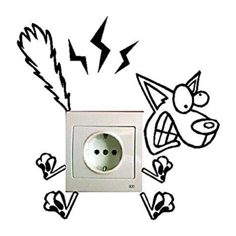 Demarkt Dog Decoration Light Switch Sticker Cover
