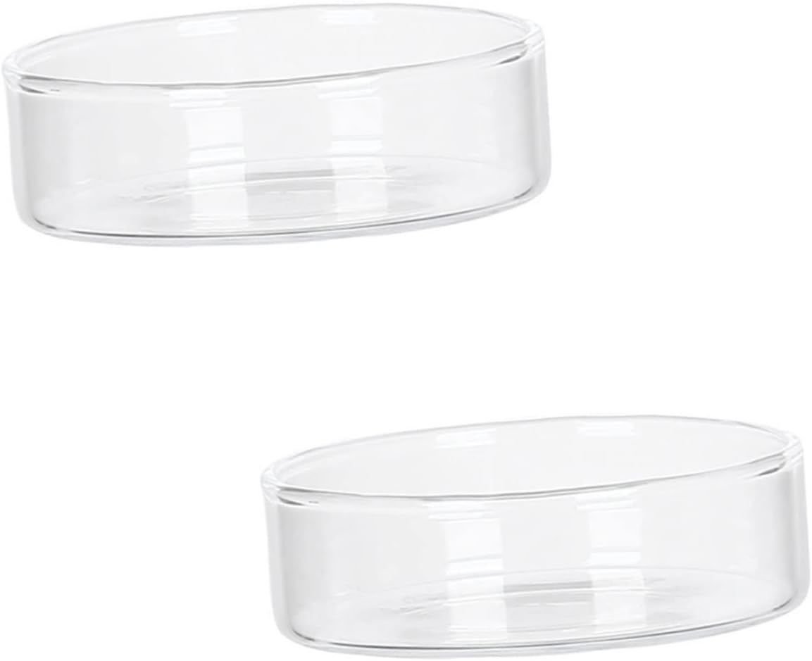 PAREKS 2pcs Dessert Plate Cup Cake Stand Mini Cupcake Stand Decorative Tray Nut and Dried Fruit Plate Cereal Plates Trifle Bowl Dining Plate Delicate Fruit Plate Dessert Dish Nuts Trays