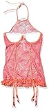 Coquette Women's Coral and Orange Chemise, Medium