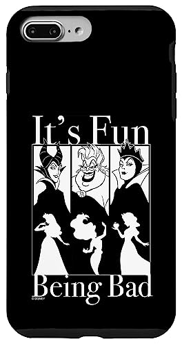 Coque iPhone 7/8 Plus Disney Villains finition premium silhouettes