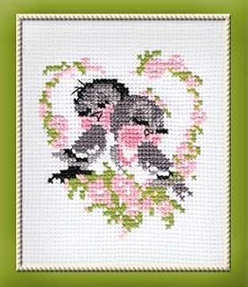 RIOLIS Counted Cross Stitch Kit 5"X6.25"-First Love (10 Count) -R524