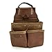 Style n Craft 98435 9 Pocket Top Grain Nail and Tool Bag