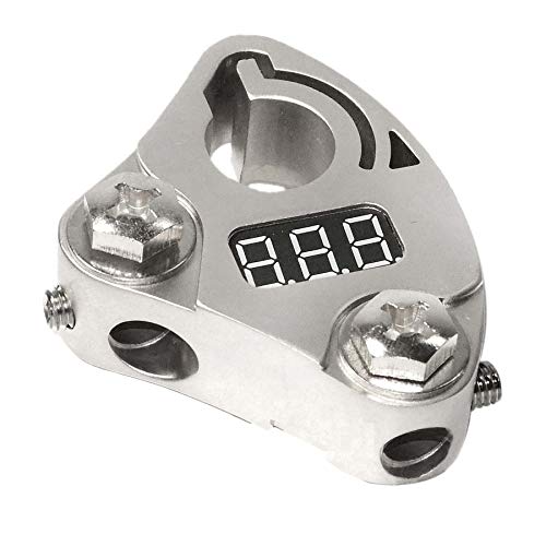 225FWY Platinum Digital Battery Terminal Two 4 Gauge Output & 2 Any Gauge Input with Ring Terminal