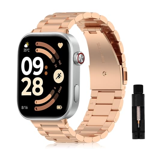 [AiMaoo] �o���h Xiaomi Redmi Watch 6/5/4, Xiaomi Smart Band 10 Pro/9 Pro/8 Pro �Ή� �����o���h �����x���g �T�C�Y�����\ �r�W�l�X�� �X�e�����X ������� �����H��t�� Mi Ba
